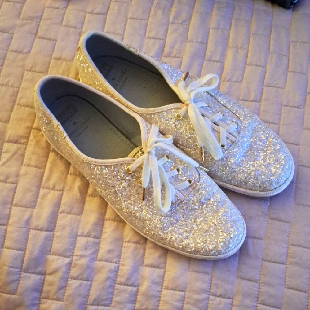 Kate Spade Glitter Keds